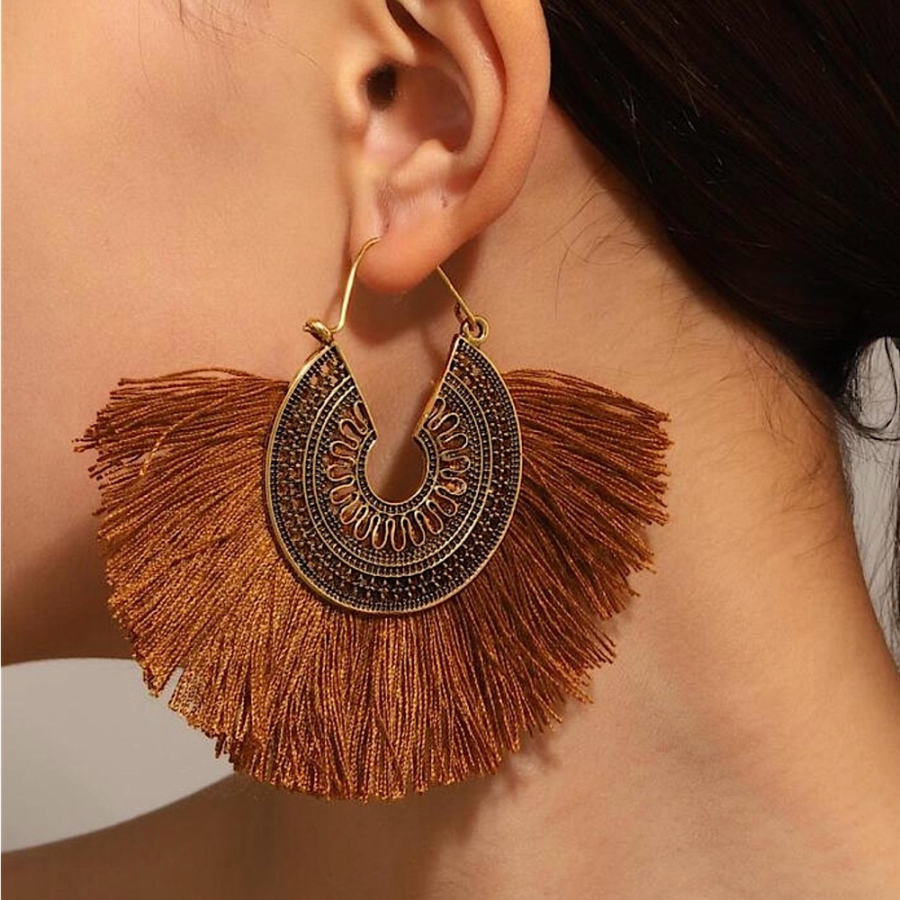 Bohemian Style Tassel Earrings